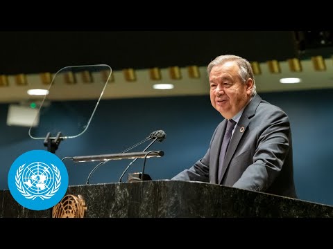 UN Secretary General António Guterres Opens SDG Moment 2021 #UNGA