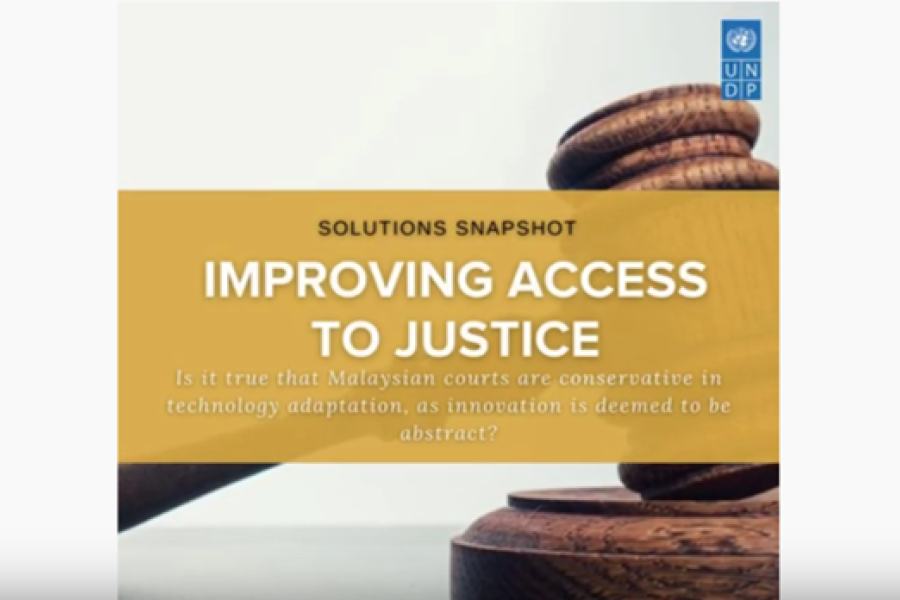 Improving Access To Justice | United Nations In Malaysia, Singapore And ...