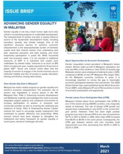 gender inequality in malaysia essay